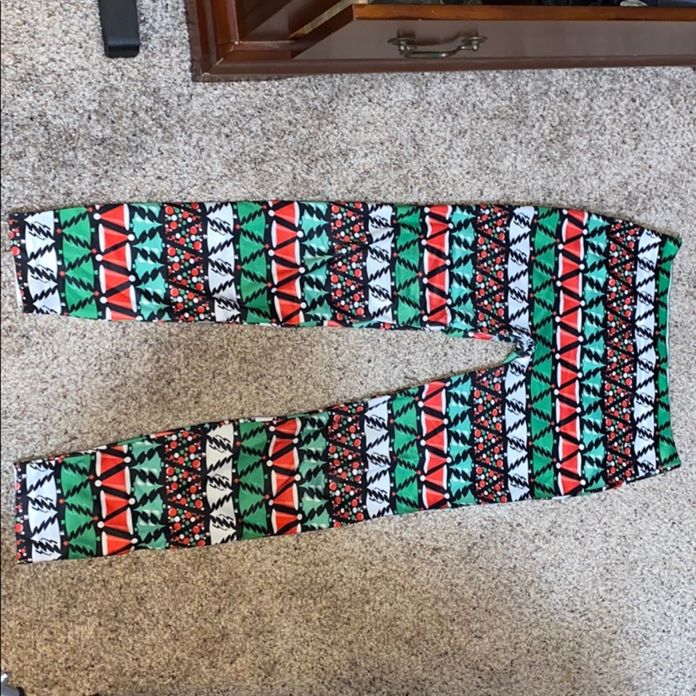 christmas leggings